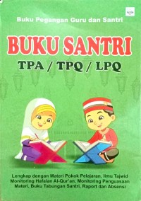 Image of Buku Santri TPA/TPQ/LPQ
