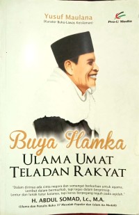 Image of Buya Hamka Ulama Umat Teladan Rakyat