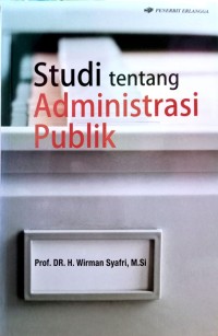 Image of Studi Tentang Administrasi Publik
